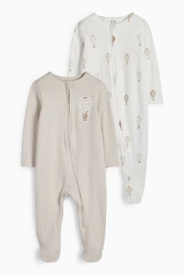 Set van 2 - heteluchtballon - babypyjama