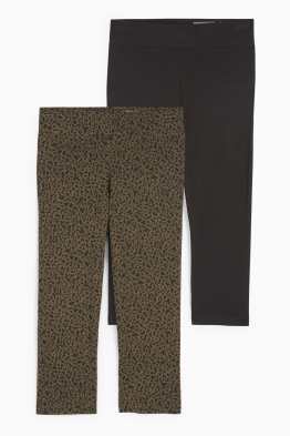 Multipack of 2 - basic - capri leggings