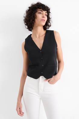 Knitted waistcoat