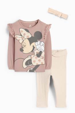 Minnie Maus - Baby-Outfit - 3 teilig