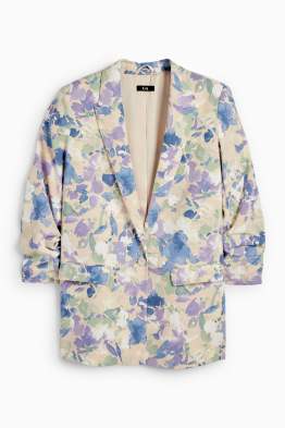 Long blazer - regular fit - floral