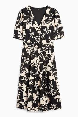 Fit & Flare Kleid - geblümt