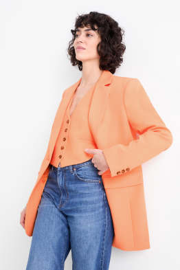 Lange blazer - regular fit