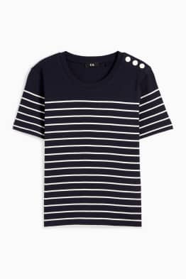 T-Shirt - gestreift