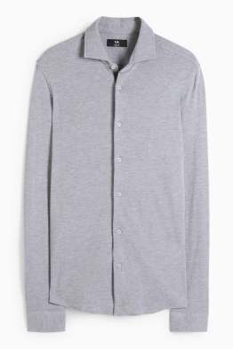 Chemise - slim fit - col cutaway