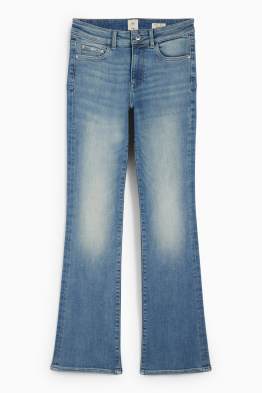 Bootcut jeans - mid waist - shaping jeans - LYCRA®