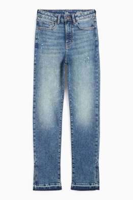Straight jeans - high waist