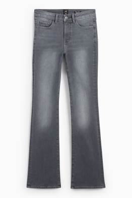 Bootcut jeans - średni stan - dżinsy modelujące - LYCRA®