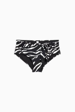 Bikini-Hose mit Knotendetail - High Waist - LYCRA® XTRA LIFE™