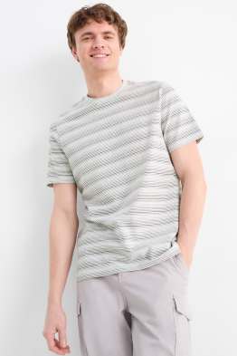 T-shirt - regular fit - à rayures