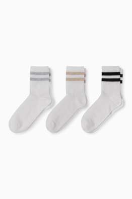 Pack de 3 - calcetines - de canalé