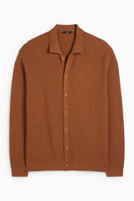Strickjacke - strukturiert
