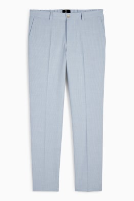 Oblekové kalhoty - slim fit - Flex - pruhované