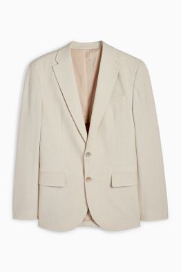 Marynarka modułowa - slim fit - Flex - w paski