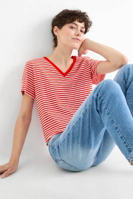 T-shirt basic - a righe