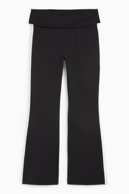 Flared leggings