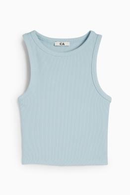 Crop Top - gerippt