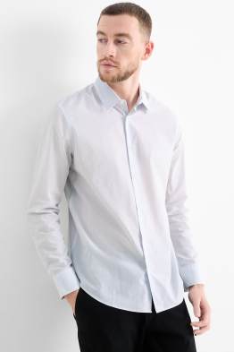 Shirt - regular fit - kent collar - striped