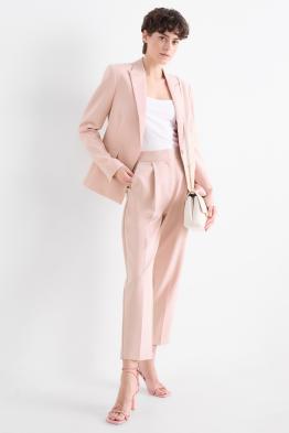 Pantalon de bureau - high waist - cigarette fit
