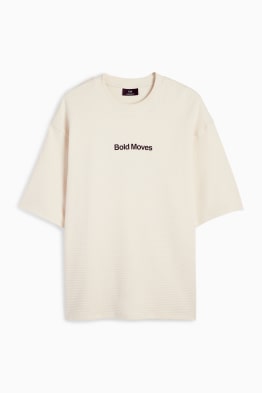 Tricou - supradimensionat - structurat