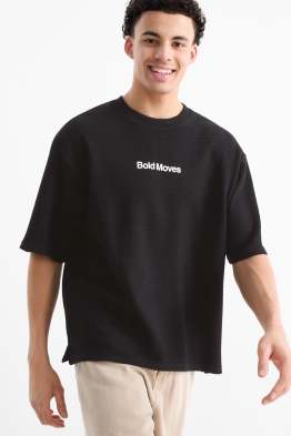 Tricou - supradimensionat - structurat