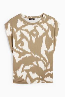 T-Shirt - gemustert