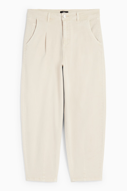 Barrel jeans - high waist