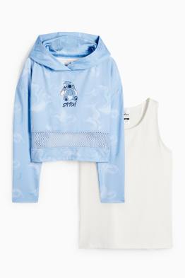 Lilo & Stitch - set - hoodie en topje - 2-delig