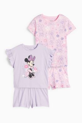 Paquet de 2 - Minnie Mouse - pijama d’estiu - 4 peces