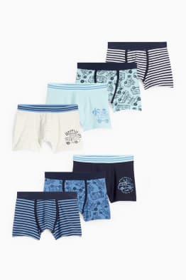 Multipack 7er - Auto und Surfer - Boxershorts