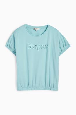 Bonjour - camiseta de manga corta