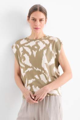 T-Shirt - gemustert