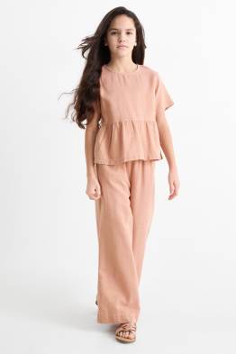 Set - blouse en broek - 2-delig