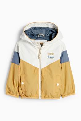 Baby-Jacke mit Kapuze - wasserabweisend