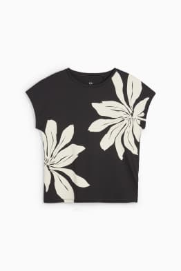 Camiseta - de flores