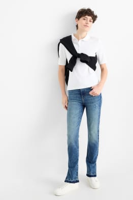 Straight jeans - high waist