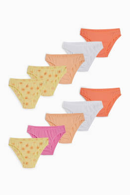 Set van 10 - zon - slip
