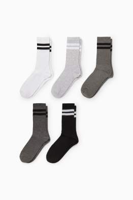 Set van 5 paar - tennissokken