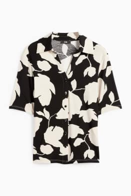 Blusa basic - a fiori