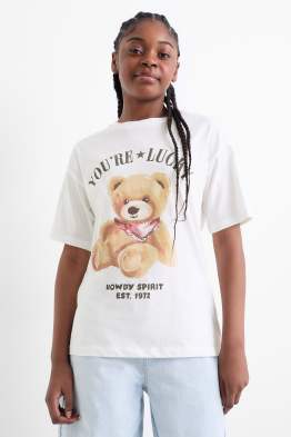 Teddy bear - short sleeve T-shirt