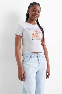 Oso - camiseta de manga corta