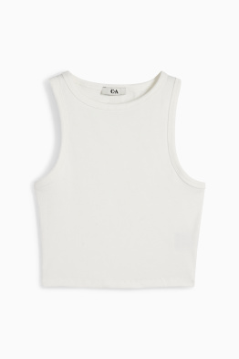 Korte top - geribd
