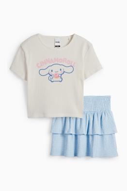 Cinnamoroll - set - T-shirt en rok - 2-delig