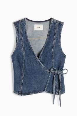 Denim gilet