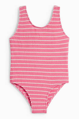 Costume da bagno intero - LYCRA® XTRA LIFE™ - a righe - tramato