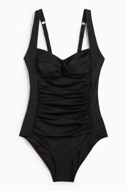 Costume da bagno con arricciature - imbottito - LYCRA® XTRA LIFE™