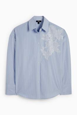 Bluse - gestreift