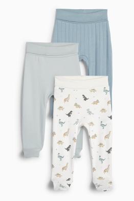 Lot de 3 - dinosaures - pantalon nouveau-né