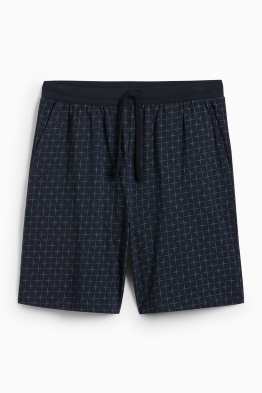 Pyjamashorts - kariert