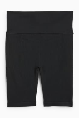 Radlerhose - gerippt - seamless